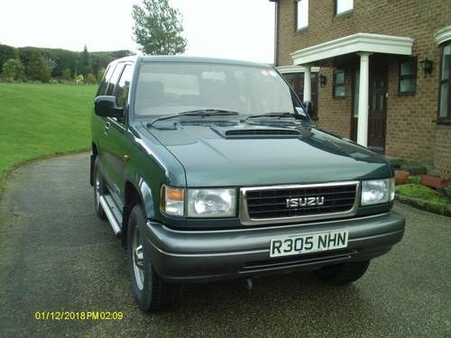 **FEBRUARY AUCTION** 1997 Isuzu Trooper For Sale by Auction