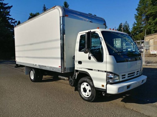 2006 Isuzu NPR 4X2 2dr 67.0 in... BBC Tilt Cab 16 Foot Box T For Sale