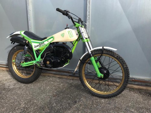 1985 ITALJET TRIALS RARE TWIN SHOCK GREAT BIKE ROAD REGD! Kaufen Bei