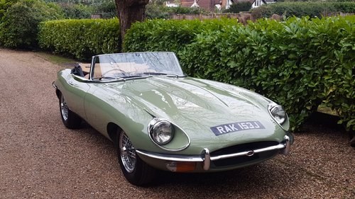 1970 E-Type Series 2 Roadster UK Supplied RHD For Sale