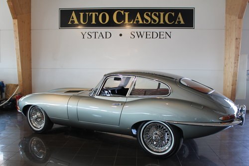 1962 Jaguar E-Type 3.8 Coupé Flatfloor For Sale
