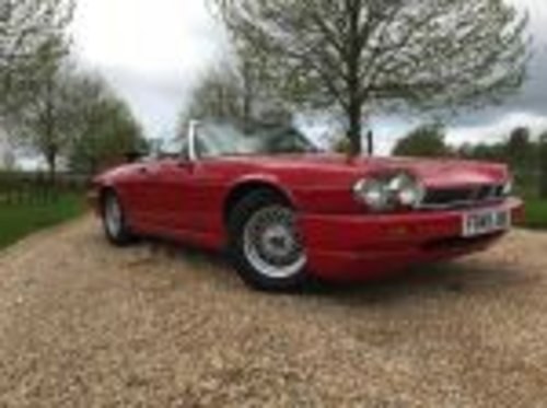 1989 VERY LOW  MILEAGE  XJS  CONVERTIBLE WITH TWR KIT SOLD