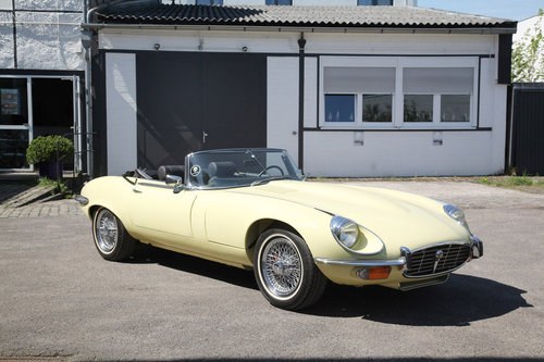 1974 Jaguar E-type V12 Roadster: 11 May 2018 For Sale by Auction
