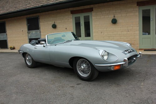 1969 JAGUAR E TYPE 4.2 SERIES 2 ROADSTER In vendita