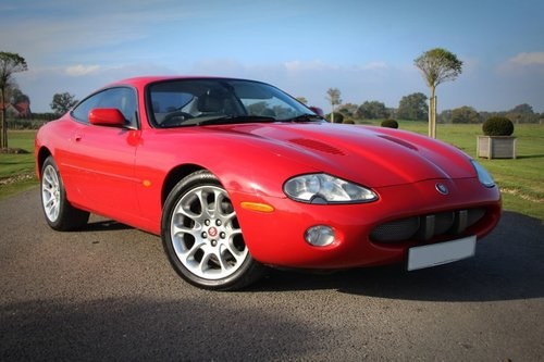 2002 XKR 4.0 Litre Coupe in Rare Phoenix Red For Sale