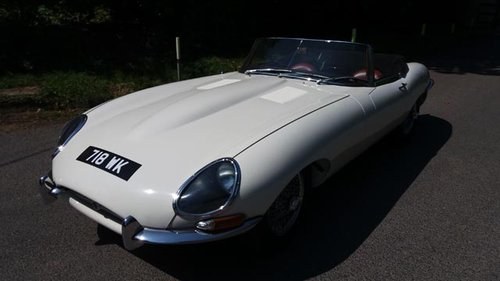 1962 E-Type 3.8 S1 Roadster - Barons Tuesday 5th June 2018 For Sale by Auction
