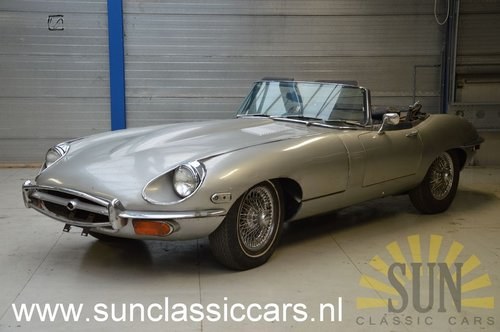 Jaguar E-type Series 2 cabriolet 1971, matching numbers For Sale
