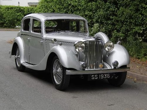 1936 Jaguar SS 1.5 Saloon - 1969 Turin Motor Show History VENDUTO