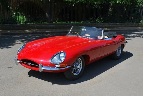 1962 Jaguar E-Type Series I 3.8 Open Two Seater For Sale