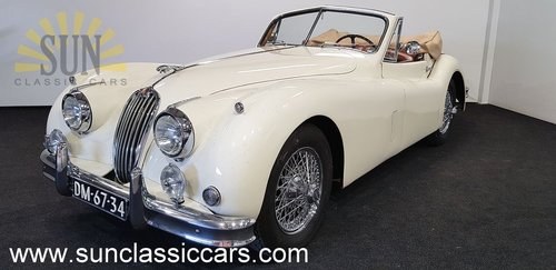 Jaguar XK 140 DHC 1956, matching numbers For Sale