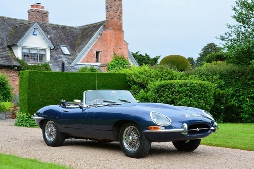 1961 Jaguar E-Type S1 3.8 'Flat Floor' Roadster - chassis no 239 For Sale by Auction
