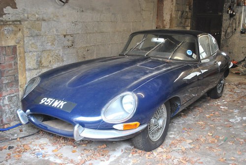 1962 Jaguar E-Type 3.8 Fixed Head Coupe &#8211; No Reserve:  For Sale by Auction