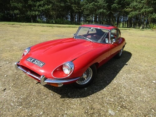 1969 Jaguar E-Type Series II 2+2 Coupe  For Sale by Auction
