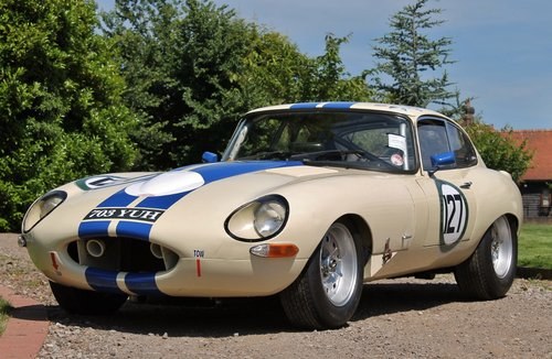 1962 FIA Jaguar E-Type Series I Fixed Head Coupe For Sale by Auction