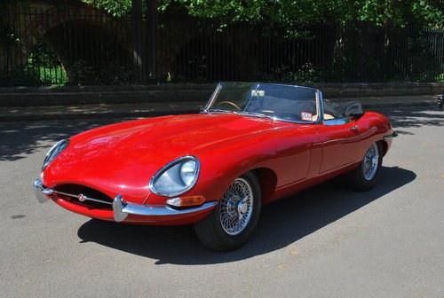 1962 Jaguar E-Type Series I 3.8 Roadster For Sale by Auction