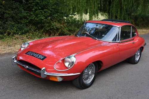 1969 JAGUAR E TYPE SERIES II 2+2 Coupe Auto   last owner 25 years For Sale