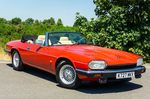 1993 Stunning XJS 4.0 Convertible For Sale