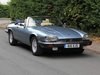 1989 Jaguar XJS V12 Convertible, less than 26000 miles from new SOLD