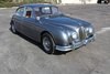 1962 Jaguar Mark II = 3.8 LHD Silver(~)Tan Auto  $39.9k For Sale
