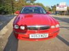 2003 SMART BRIGHT RED JAGUAR X TYPE RUST FREE NICE ONE 57K ONLY For Sale