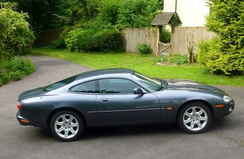 2002 Immaculate XKR in Metallic Slate Grey 93,500 miles SOLD