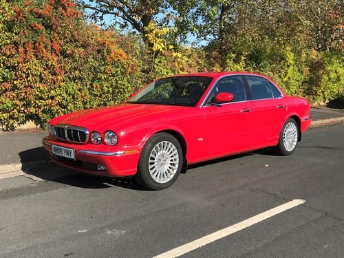 2006 XJ Sovereign TDvi X350 Only one in Salsa Red For Sale
