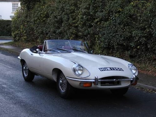 1970 Jaguar E-Type Series II 4.2 Roadster - Matching No's/Colour For Sale