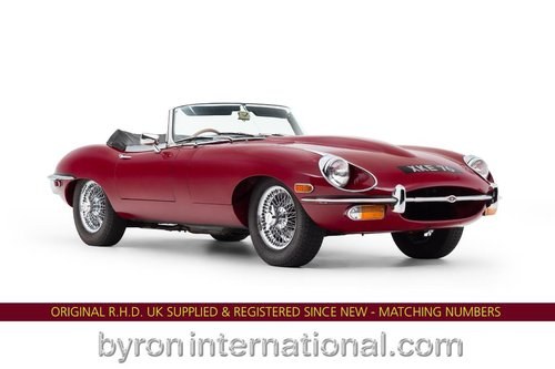 1968 Matching Numbers, UK Registered Jaguar E type Series II For Sale
