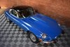 2006 1973 Jaguar E Type Roadster = LHD Blue 39k miles  $64.5k For Sale