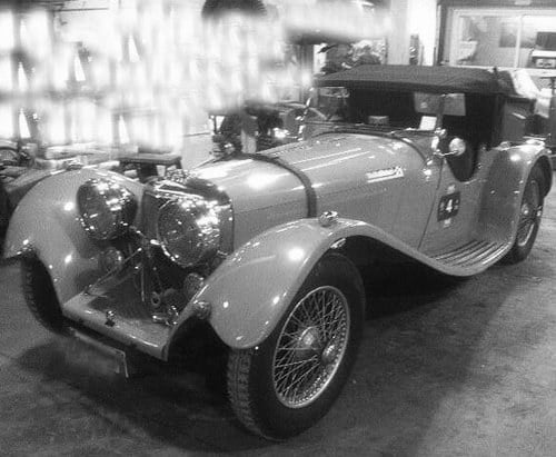 1936 Jaguar SS100 3 1/2 liter  SOLD