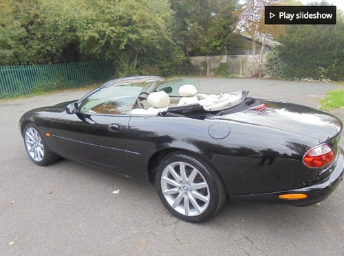 2002 Jaguar XK8 4.2 Black Convertible Immaculate For Sale