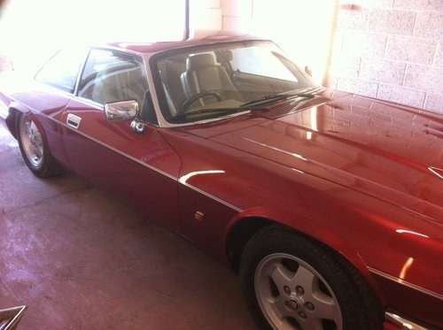 1993 jaguar xjs face lift flamenco red 4.0 auto In vendita
