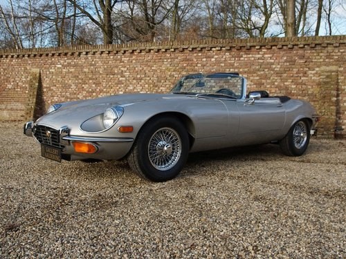 1972 Jaguar E-Type Series 3 V12 Convertible matching numbers and  For Sale