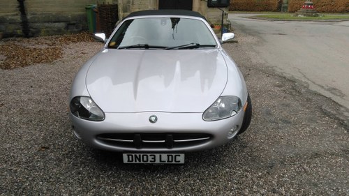 2003 XK8 4.2 Silver Convertible For Sale