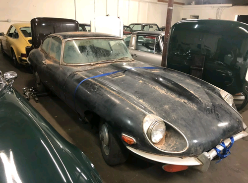 1970 Jaguar E-Type Coupe complete needs restoration For Sale