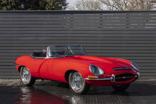 1965 JAGUAR E-TYPE SERIES I 4.2 LITRE DHC, RHD VERKOCHT