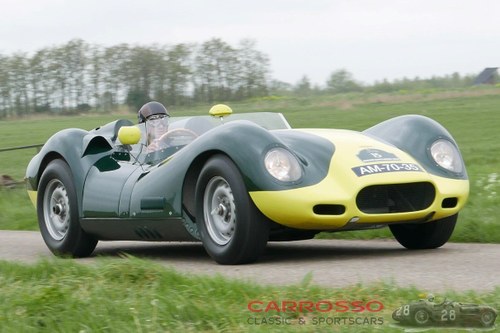 Jaguar Lister Knobbly 1959 in perfect condition In vendita