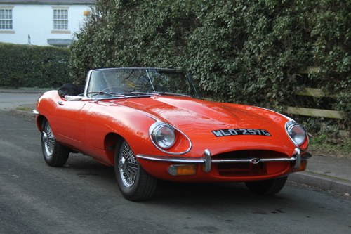 1968 Jaguar E-Type SII - UK Matching No's 'Special Factory Order' In vendita