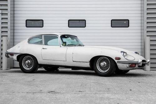 1971 Jaguar E-Type SII LHD Manual - Great Project! For Sale by Auction