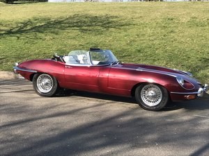 E Type 4.2 Series 2 Comvertible LHD 1970 Manual. SOLD