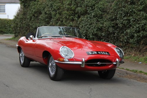 1963 Jaguar E-Type Series I 3.8 Roadster VERKAUFT