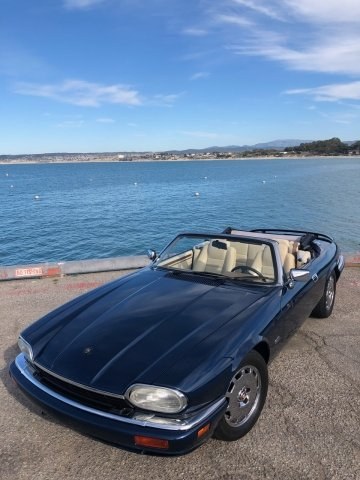 1995 Jaguar XJS  2+2 Convertible = Blue(~)Ivory $15.5k For Sale