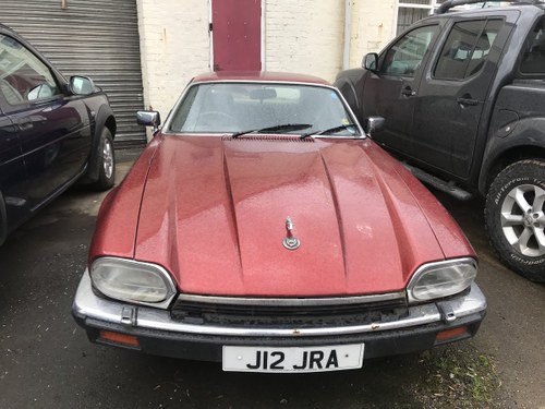 Jaguar xjs 1992 v12 facelift needs restoring For Sale