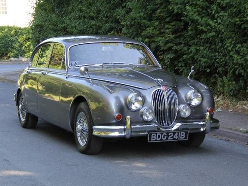 1964 Jaguar MKII 3.4 Manual with Overdrive  SOLD