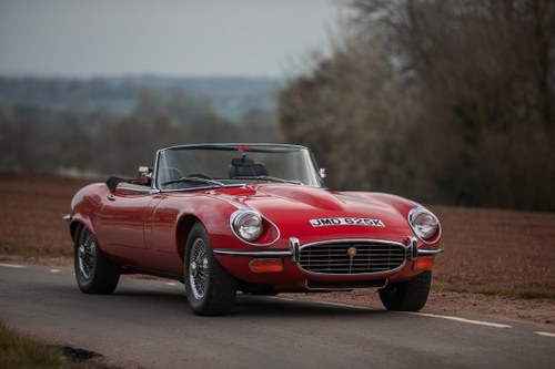 1971 Jaguar E-Type Series 3 V12 Roadster Manual  For Sale by Auction