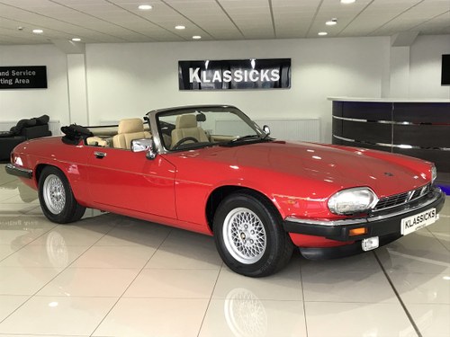 1989 G JAGUAR XJS 5.3 V12 HE AUTOMATIC CABRIOLET VERKAUFT