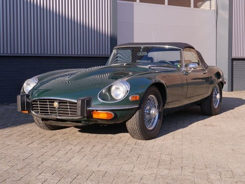 1974 Jaguar E-Type V12 Convertible Series 3 manual gearbox For Sale