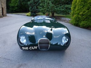 1961 1952 Jaguar C-type aluminium replica SOLD