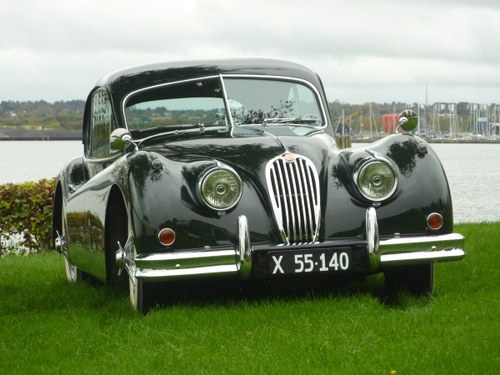 1955 Jaguar XK 140 FHC in mint condition In vendita