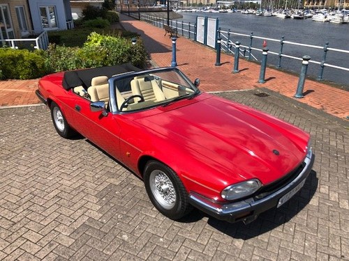 1993 Stunning XJS Convertible with Amazing History! SOLD